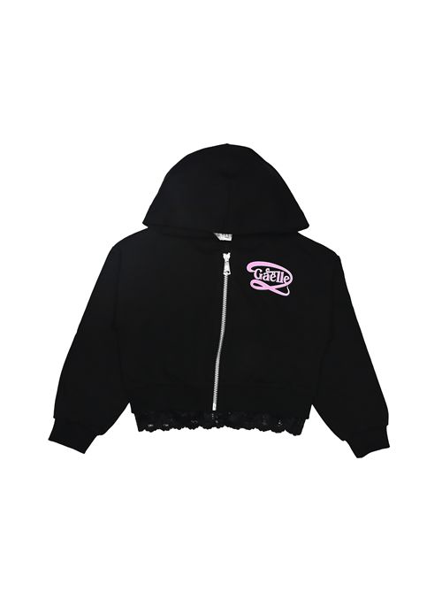 Felpa, bambina, logata. GAELLE PARIS | 2745FY00392BK